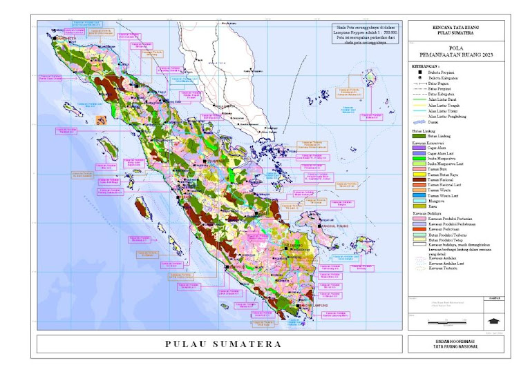 POLA RUANG SUMATERA