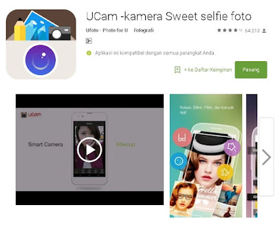 5 Aplikasi foto selfie terbaik untuk Android