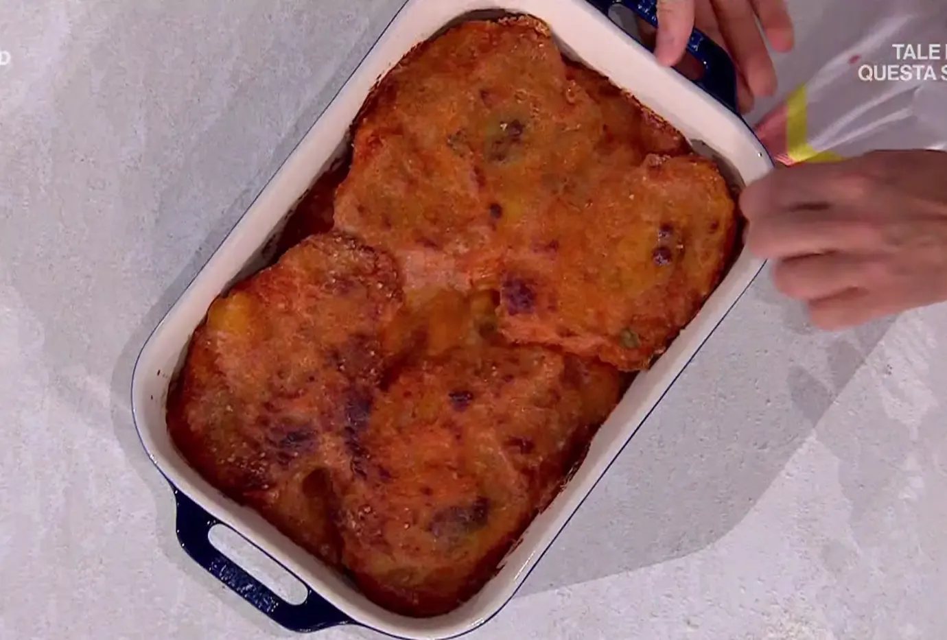 Parmigiana di pollo degli Improta