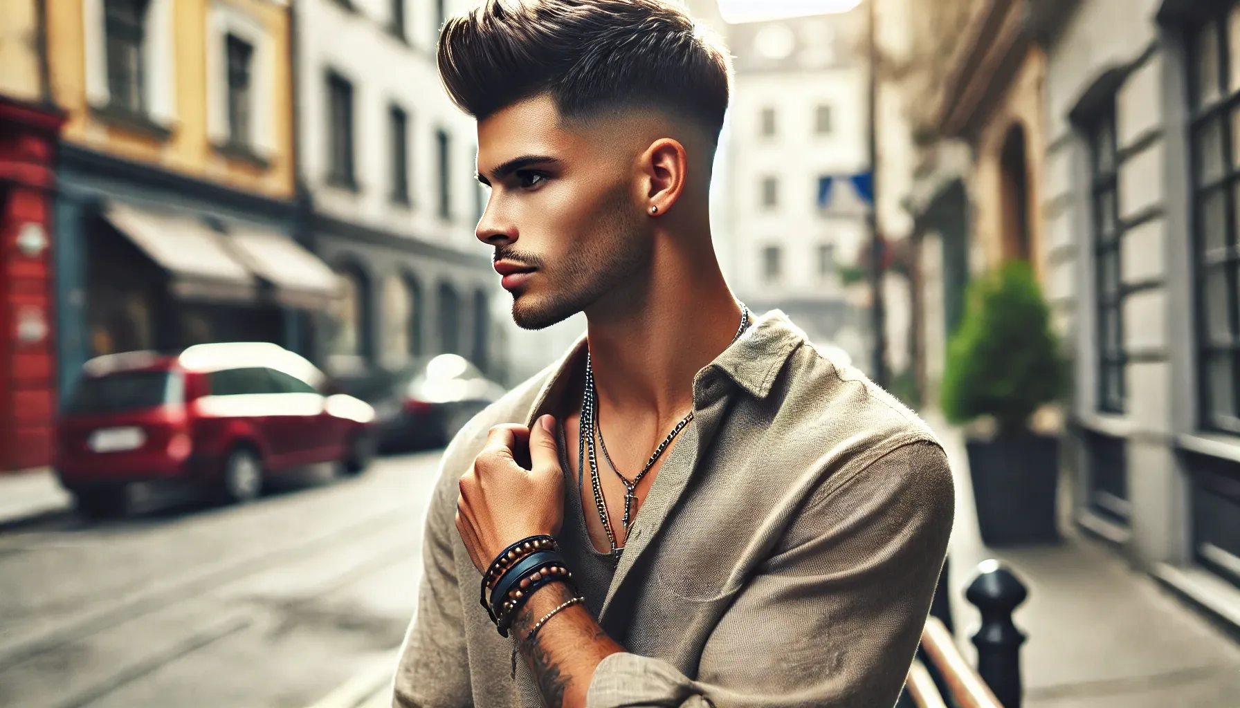 mid taper fade
