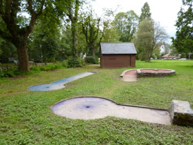 Crazy Golf in Llandrindod Wells, Wales