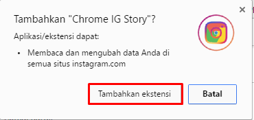 Tutorial Chrome IG Story, Ekstensi Untuk Menikmati Fitur Instagram Stories di Web
