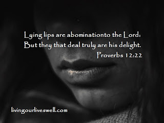 Proverbs 12:22 Scripture Pictures