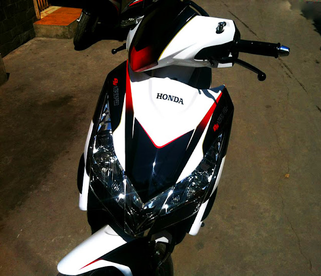 Honda Airblade sơn tem đấu cực đẹp