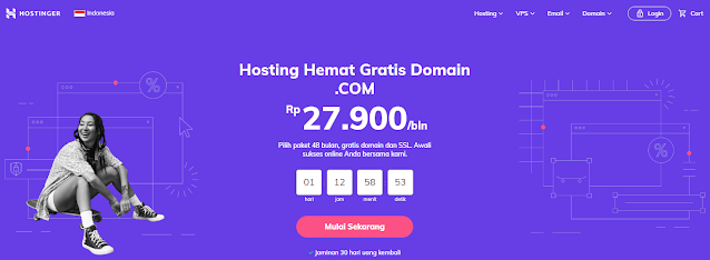 Web Hosting Indonesia Terbaik | Garansi 30 Hari Uang Kembali