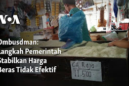 Ombusdman Sebut  Langkah Pemerintah Stabilkan Harga Beras Tidak Efektif