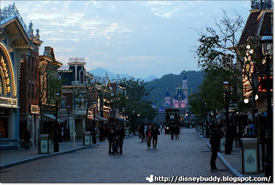 Main Street in Dark