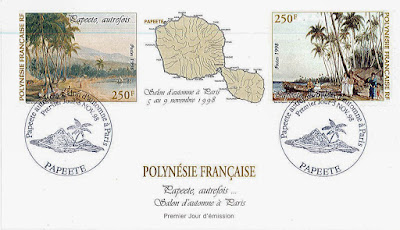 FDC "Papeete autrefois"- Polynésie française 1998