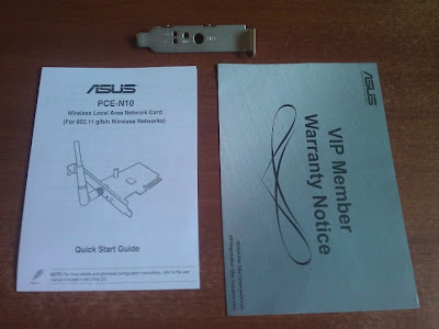 Комплект поставки ASUS PCE-N10