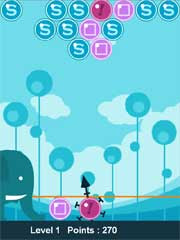 Bubble Elephants  is a free Flash Lite Game for Nokia S60