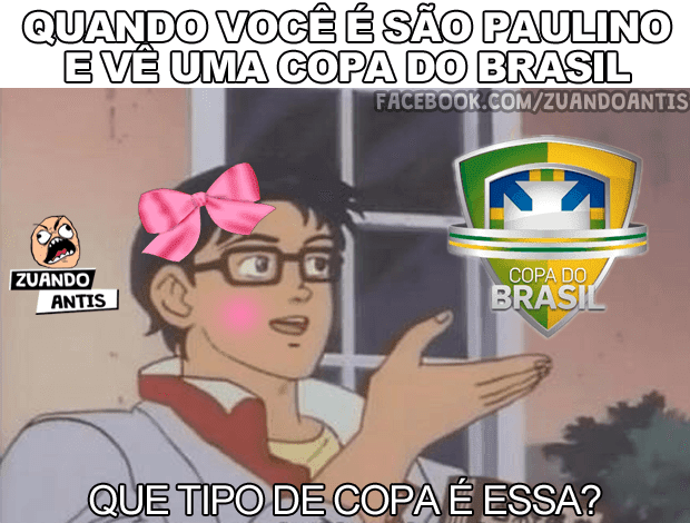 Memes da eliminação do São Paulo na Copa do Brasil