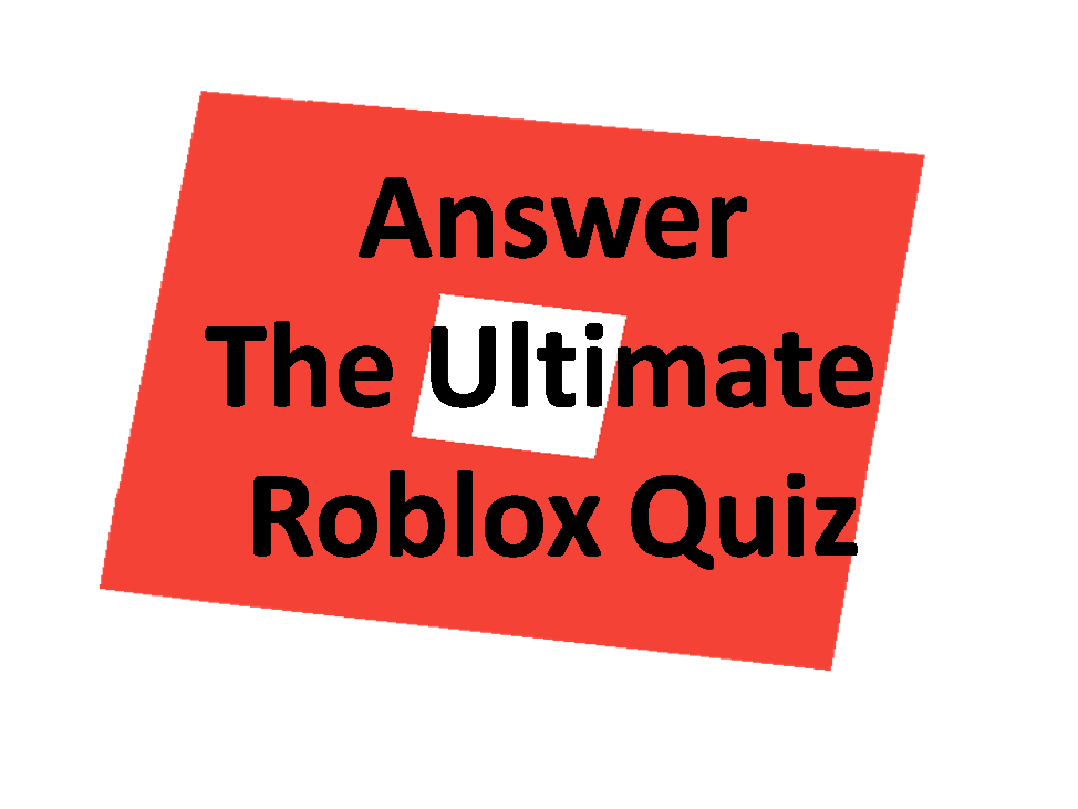 The Ultimate Roblox Quiz - name this badge roblox quiz