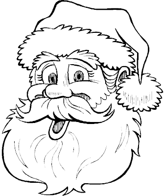 Coloring Pages Santa