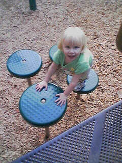 climbing up the stepping poles climbing up the stepping poles