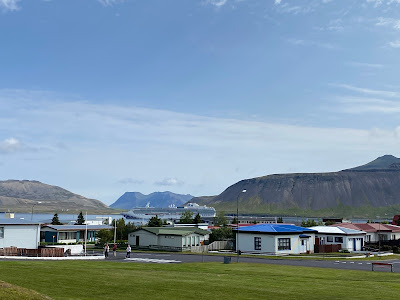 colorful homes in Grundarfjördur, Iceland