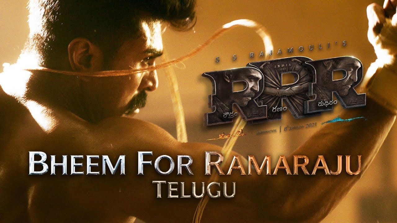 RRR Movie New Trailer Ram Charan Birthday Surprise Gift