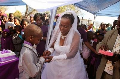 9 year old south african boy married 62 year old woman