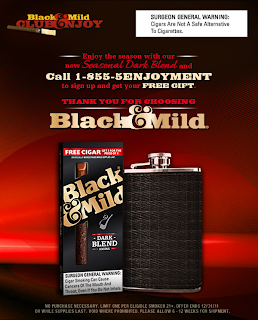 Free Flask From Black And Mild (Call-In)