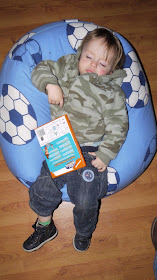 sleeping toddler