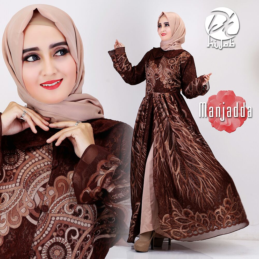 Jual Baju Muslim Terbaru 2017 Online - Manjadda Dress By 