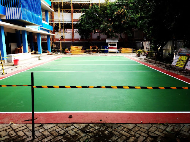 Cat Lapangan Outdoor untuk Volly