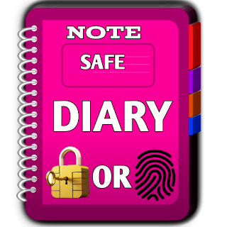 diary app with fingerprint lock