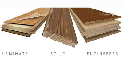 Perbedaan lantai kayu solid, laminated dan vinyl