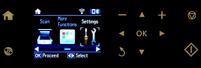 Control panel Epson XP 640