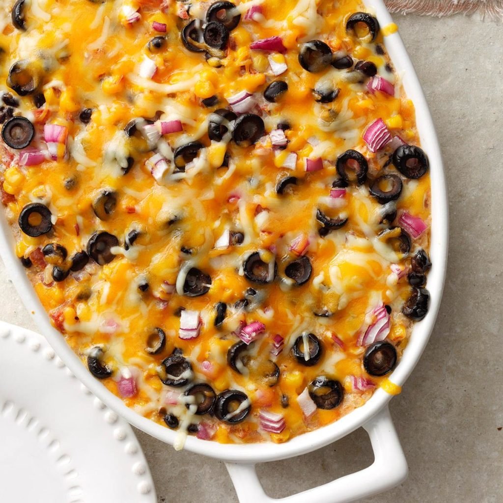 his veggie-packed casserole hits the spot on chilly nights. But it's equally good any time I have a taste for Mexican food with all the fixings, too. —Patricia Gale, Monticello, Illinois