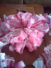 Ribbons and flowers...