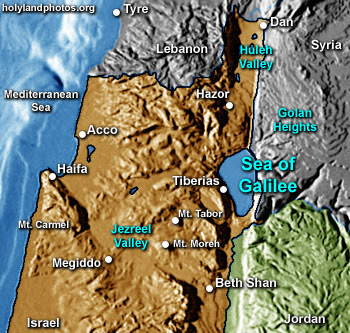 sea of galilee form