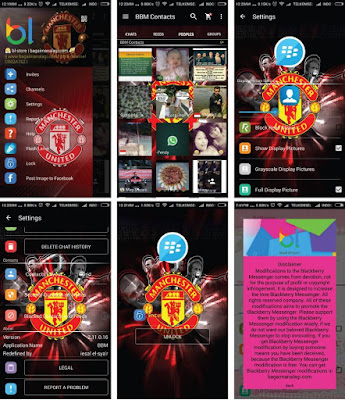 [BBM MOD] Whatsapp Manchester United V.2.11.0.16 By IBox