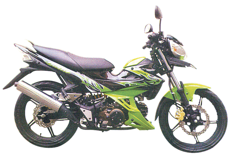 Ikapalas Batam Kawasaki Athelete Motor  Bebek  Bergaya Sporty