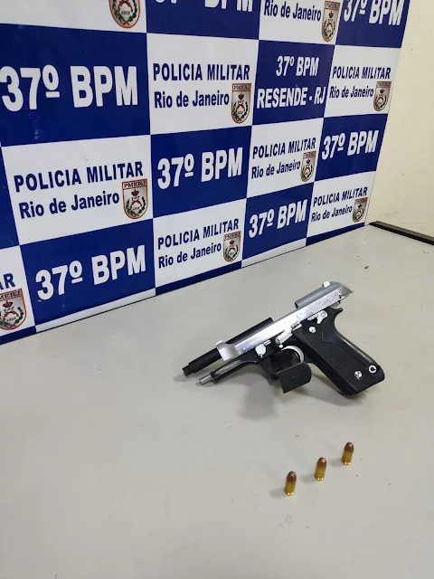 #Polícia, #Resende, #Portedearmadefogo, #Agressãoamulher