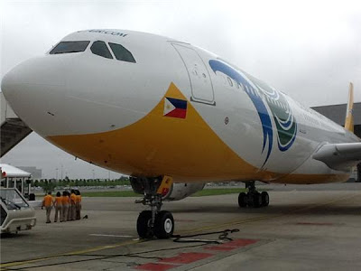 Cebu Pacific's First A330 En Route to Manila