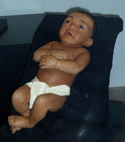 Animatronic baby from Children of Men