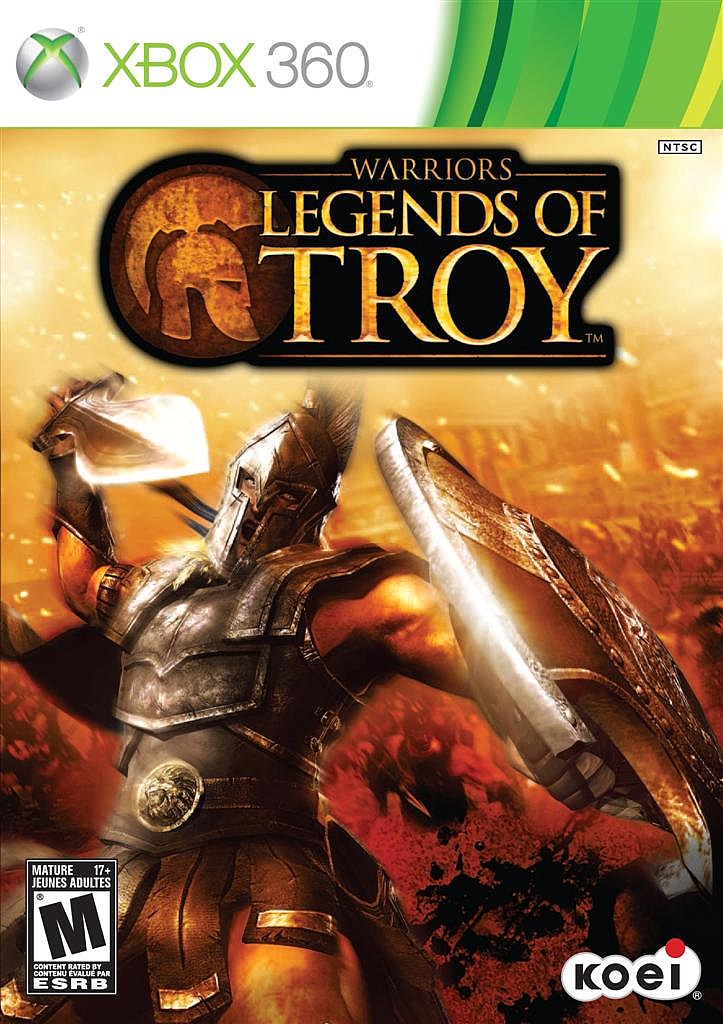 TROY X360 boxfront final Warriors Legends of Troy PAL   XBOX360