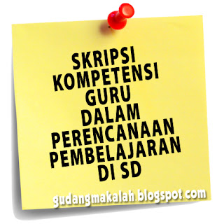 contoh skripsi pgsd