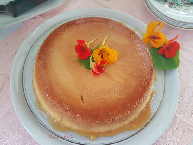 Flan de calabaza