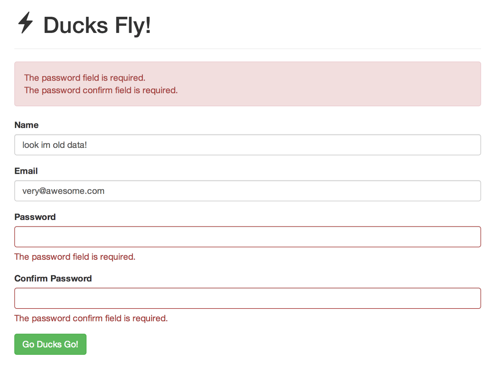 Tutorial Form Validation dengan Laravel