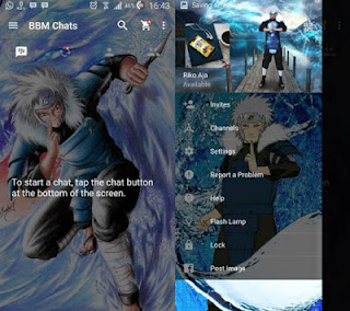 BBM MOD Tema Tobirama Base Versi 2.12.0.9 Clone