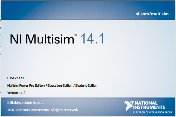 NI Multisim Education Edition Evaluation with Crack