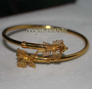 Gelang Emas Model Kupukupu Cantik - Kode GML020