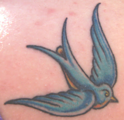 Pasadena's Blue Bird Tattoo