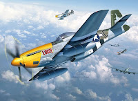 Revell 1/32 P-51D-5NA MUSTANG early version (03944)  Color Guide & Paint Conversion Chart