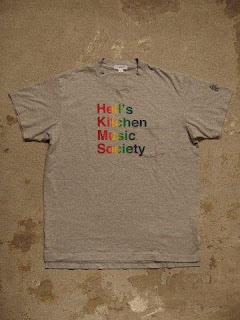 Engineered Garments "Exclusive T-Shirt / Hell's Kitchen Music Society Print"