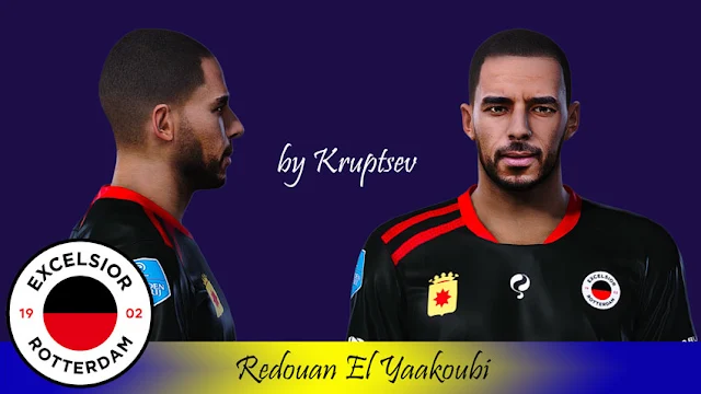 Redouan El Yaakoubi Face For eFootball PES 2021