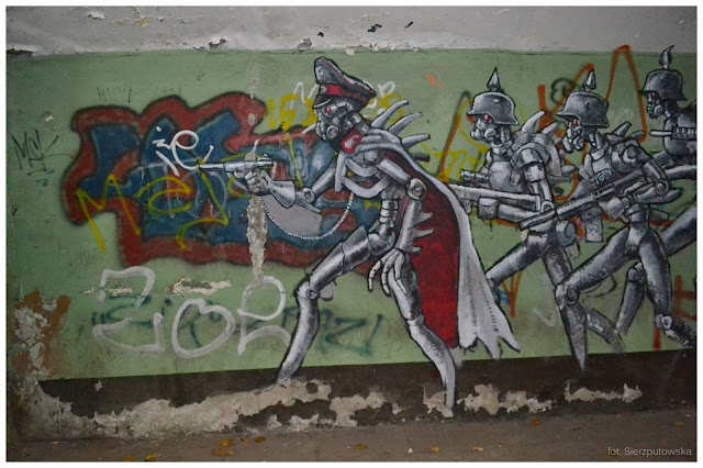 Graffiti Emil Goś - Gdynia Grabówek SKM