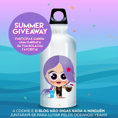 Passatempo de Verão - Cookie TinyBite Participa e habilita-te a ganhar uma garrafa com a tua boneca favorita