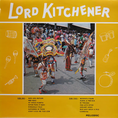 Lord Kitchener Calypsos too hot to handle Melodisc 1955